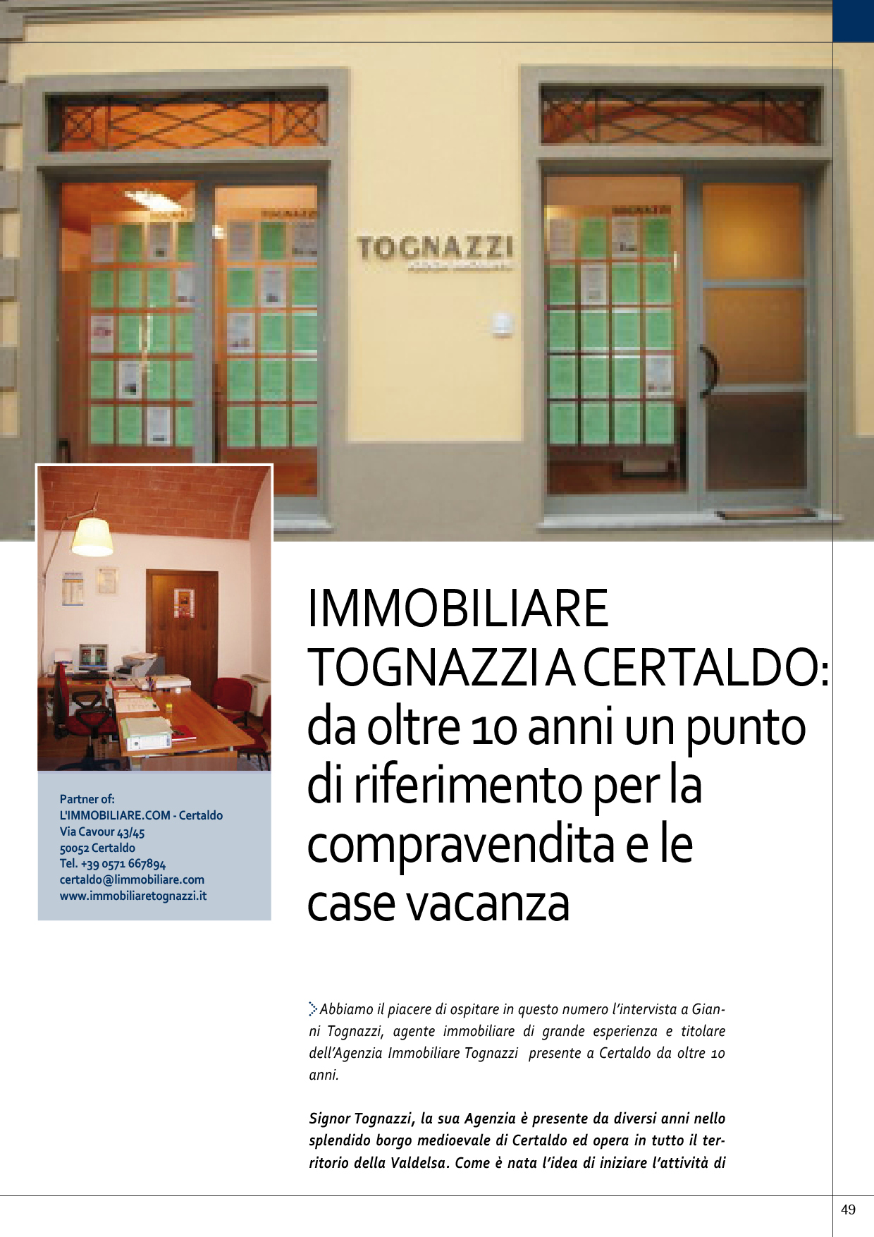 L'immobiliare.com Certaldo San Gimignano 1